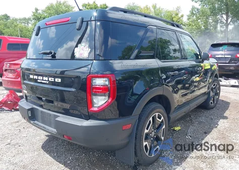 2023 Ford Bronco Sport Outer Banks из США, поврежденный, VIN 3FMCR9C69PRD47811